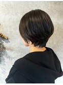 ショートボブ/レイヤーボブ/似合わせショート/くびれショート