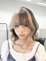 ワンバイワンヘアーツー(OnexOne HAIR2)&nbsp;唯一無二のデザインカラー/セクションカラー/ホワイトベージュ