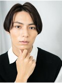 20代30代センターパート大人リクルート刈り上げマッシュI上尾