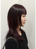 【arte HAIR】シャギーウルフ/ダークパープル