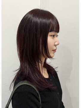 アルテヘアー(arte HAIR) 【arte HAIR】シャギーウルフ/ダークパープル