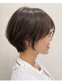 柔らか大人丸みショート20代/30代/40代