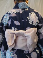ネス(NESS) 【浴衣ヘアセットアップ】大人っぽい浴衣のセット298