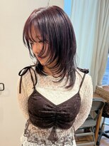 ナック 茶屋町(knack chayamachi)&nbsp;ボルドーブラウンの大人ミディ/阪急梅田