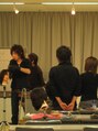 ゼストヘアー(Zest hair) カラー講習会中