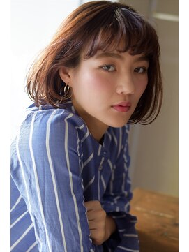 リマ(RIMA) 【RIMA】 外国人風☆モードでクラシカルなナチュラルボブ