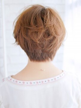 ヘアメイク ナル(hair make nalu) 柔らかいショートミックススタイル