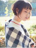 【似合わせショート】形にこだわった大人の為の個性派ボブ