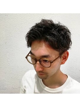 アッシュ 元住吉店(Ash) メガネ×ビジネス×パーマ