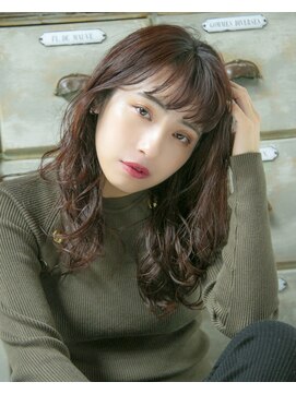 ロンド 表参道店(Lond) ナチュラルウェーブのロングへア*ミルクティーベージュ