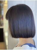 ラクラクスタイリング　艶々ミニボブ