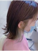 アッシュインナーカラー☆