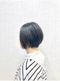 小顔ショート/似合わせカット/ショートボブ/暗めカラー/30代40代