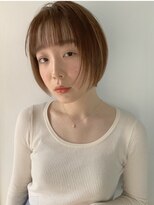 ミングル(MINGLE) 20代30代大人可愛い小顔 ショートカット切りっぱなしレイヤー