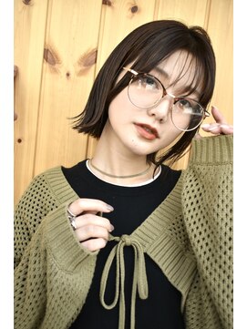 ブゾン(buZon) 【buZonブゾン】シースルーバング×外ハネロブ