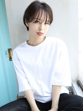 バース(BIRTH) 天神【BIRTH】シースルーバング×マロンベージュ　2