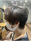束感レイヤー×ショートウルフ