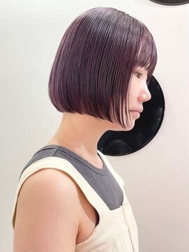 デート 下北沢(DATE) ダブルカラーラベンダーピンクブラウンカラーケアブリーチ下北沢