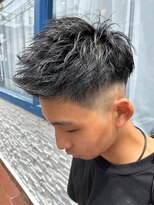 メンズココ 清澄白河店(MENS COCO)&nbsp;ビジネスショートスキンフェードツーブロック刈り上げスーツ