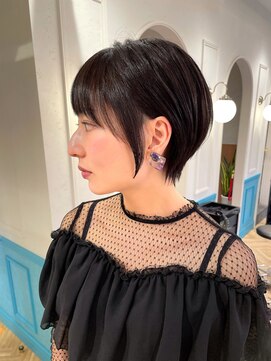 ロンドソレイユ 池袋(Lond soleil) ショート/前髪カット/レイヤーカット/黒髪/髪質改善[池袋]