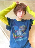マッシュショート・ハンサムショート・イルミナカラー・銀座京橋