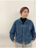透明感ピンクショート