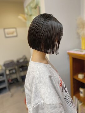 アンドチル 渋谷(AND CHILL) ミニボブ/コンパクトボブ/まとまるボブ/ノースタイリングボブ