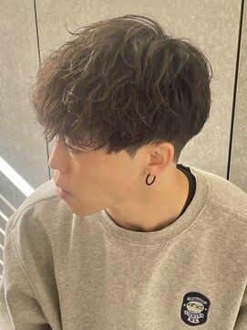 ニアウ 太田店(Niau) メンズパーマ波巻きスパイラルパーマツイストスパイラルパーマ