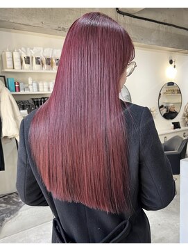 ラキングキョウト(LA KING KYOTO) 10代20代30代40代暗髪艶髪ワインレッド韓国風ボルドー