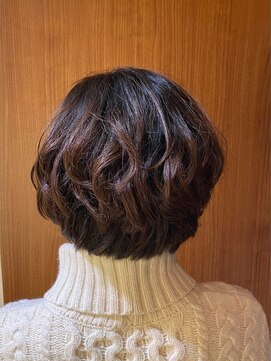 六本木美容室 西麻布店 ユルふわ冬ボブ