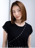 20代30代大人かわいいナチュラル暗髪エアーストレートヘア