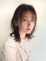 ハオ(hao) 【hao渋谷】くびレイヤー×オリーブブラウン