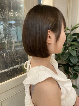 シェノン 赤羽店(CHAINON) 大人気ヘアスタイル！黒髪でも可愛いワンカールボブ赤羽美容室
