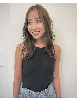 リッカ ギンザ バイ バッカ(Licca GINZA by bacca) ブリーチなし　グレージュロング