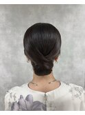 【Guarendo  SHIORI】 タイトシニヨンアレンジ