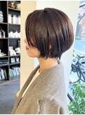 【Reg.】ショートボブ+ナチュラルストレート