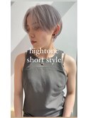 【松根】前髪なしハンサムショート◎20代30代40代50代