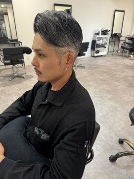 ナンバー 竪町(number+) 20代30代40代メンズアップバング清潔感爽やかビジカジ