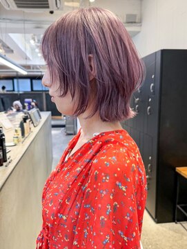 アルバム 新宿(ALBUM SHINJUKU) 似合わせカットメルティカラーマロンベージュ_ba526561