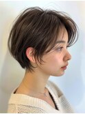 大人ショートボブ