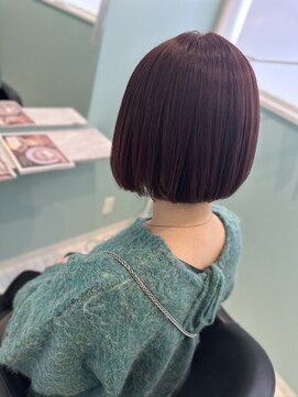 ジゼル 中津大分(GiseL) ブリーチなしピンクブラウン