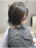 ◎切りっぱなしボブ/顔まわりレイヤー