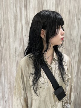 エアー 横浜(AIR) 【湯田】ロングレイヤーパーマ