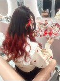 ガーリースタイル/心斎橋/ヘアメ/セットサロン