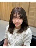 夏のヘアアレンジ/オリーブ/レイヤー