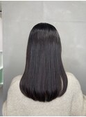まるでシルクのよう…透明感ヘア