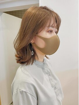 ベンジー 中目黒ii店(benji) オーダーNo1/小顔ミディアムくびれレイヤー/中目黒/中目/祐天寺