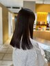 【平澤指名/髪質改善ストレート】カット+ストレート　￥26400