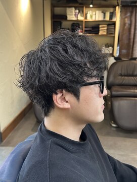 緩めシャドウパーマ/10代/20代