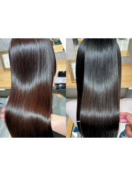 【毎朝のアイロンから卒業！】美髪へ導く"褒められ髪プログラム"◎髪質改善縮毛矯正で悩み解消【国分寺】